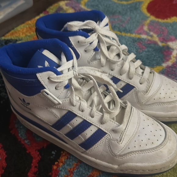 adidas Other - Adidas Forum Boy Mid J White/Blue